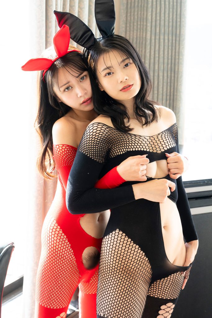 图片[2]-ときちゃん×田野憂 どエロいWバニー【後編】【91P 84MB】-石川澪写真网